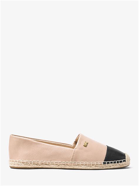 kendrick leather slip on espadrille.